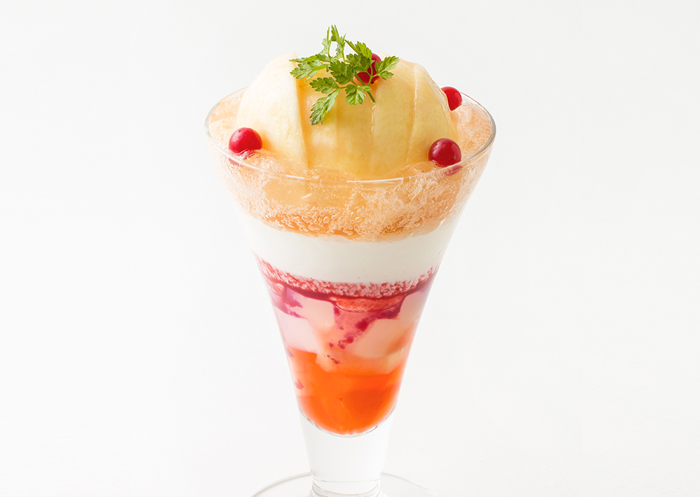ピーチスパークリングパフェ