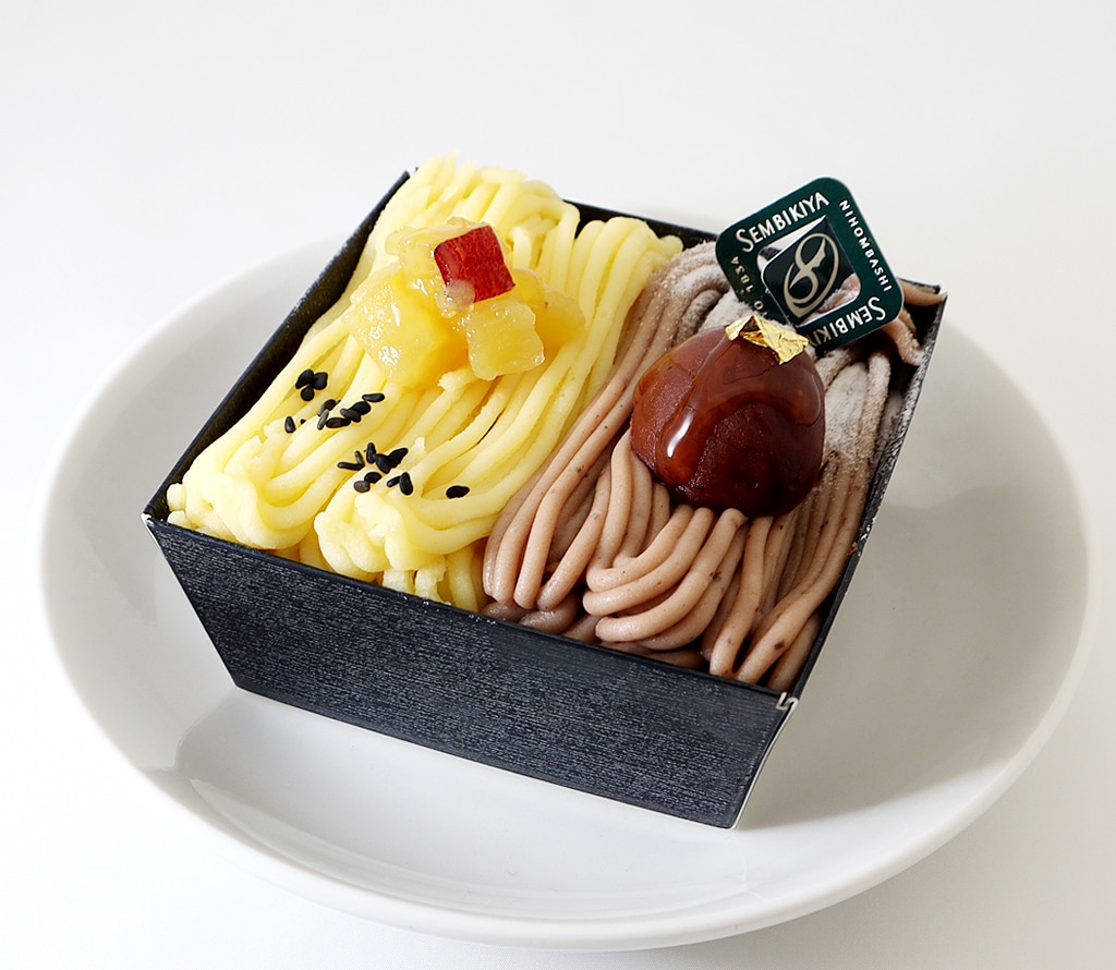 和栗とさつまいものモンブラン