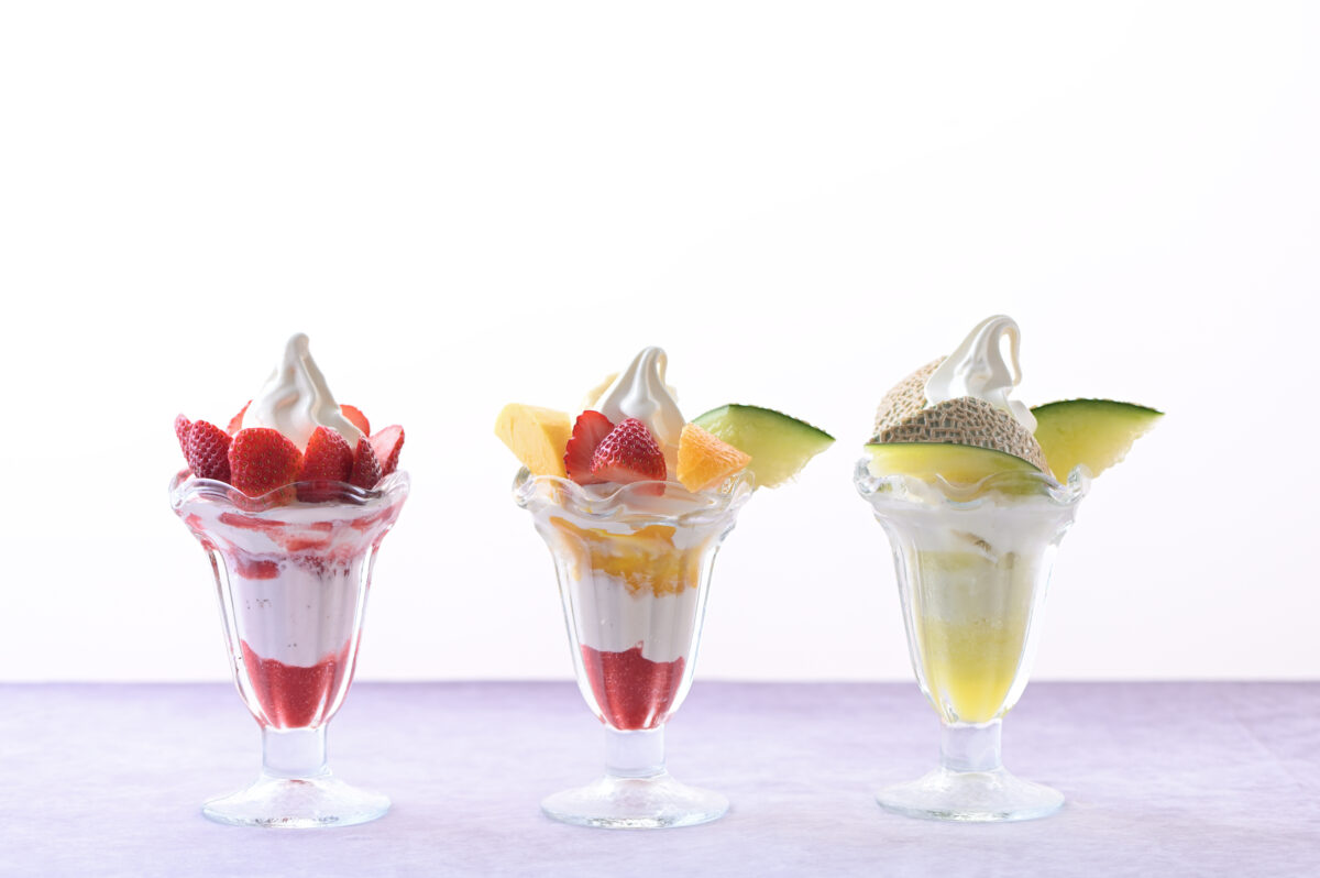 ソフトクリームパフェ3種（別）